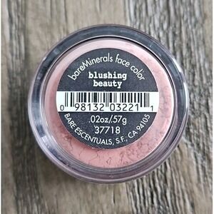 Bare Minerals Blushing Beauty Face Color .57g Bare Escentuals RARE